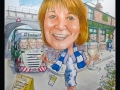60th birthday caricature