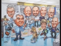 Company group caricature