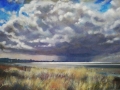 Rain over Morecambe Bay