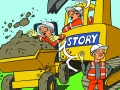 Dumper accident illustration