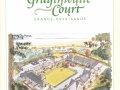 Graythwaite Court - ink and watercolour illustration