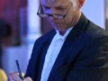 Chris caricature artist drawing in Liverpool 29 Mar 2012